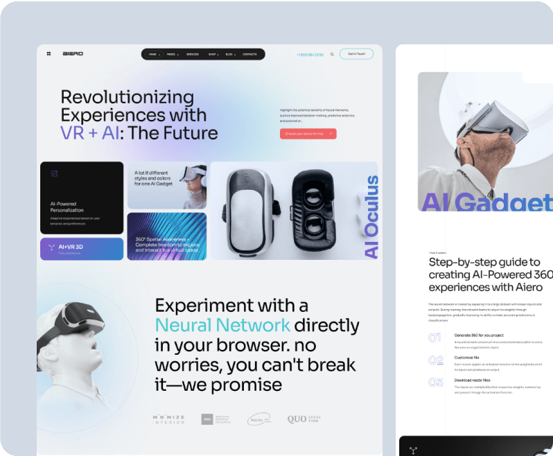 AI Agency & Technology HTML Template